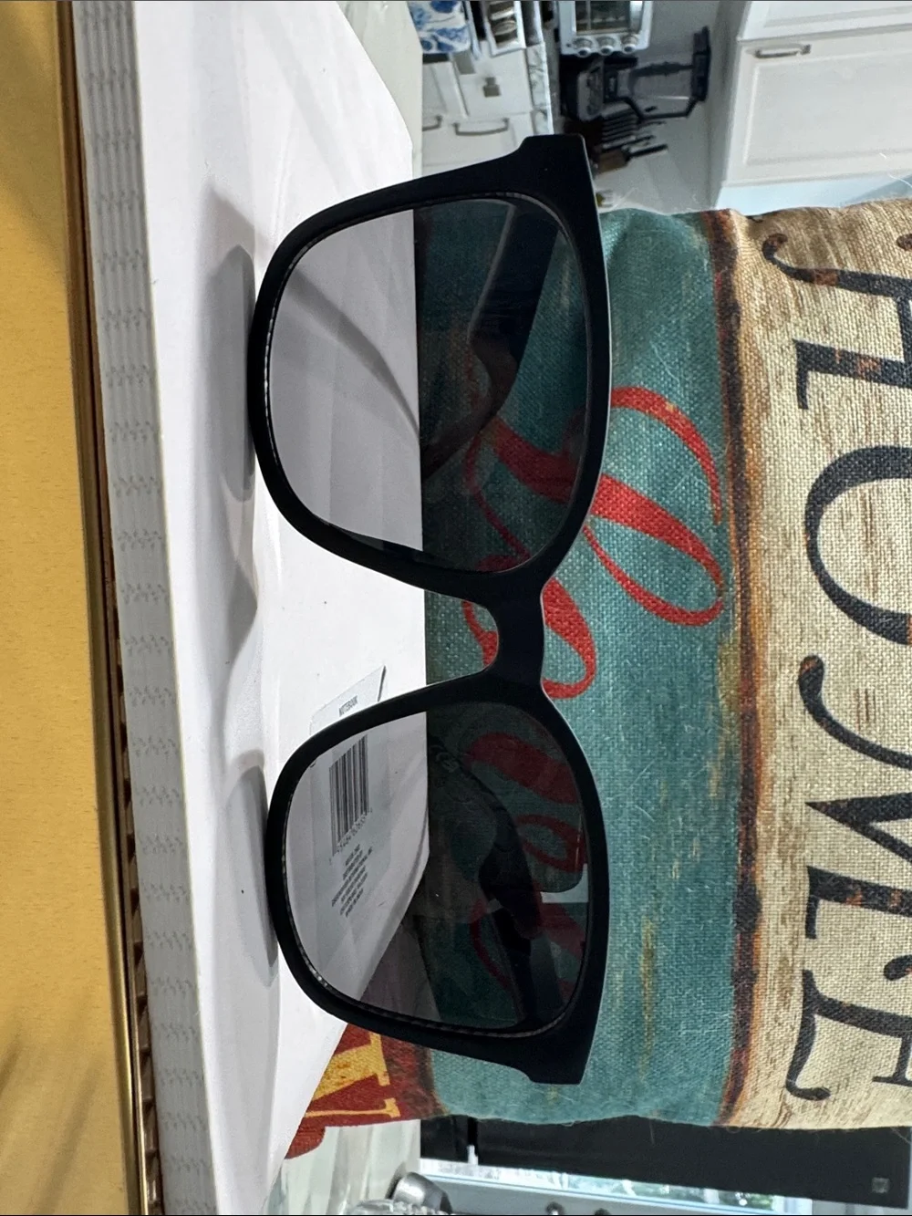 Aldo Black Oversized Square Sunglasses for Men